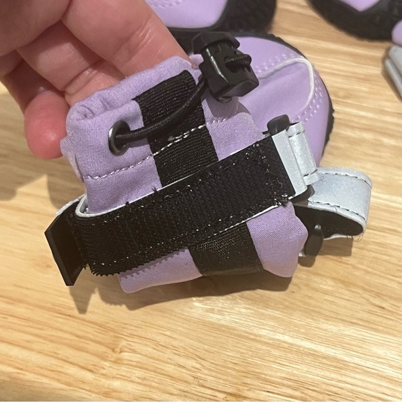 Spark paws Flex Shell Waterproof Dog Boots Lilac size 2 for 21-30lbs - Picture 5 of 9